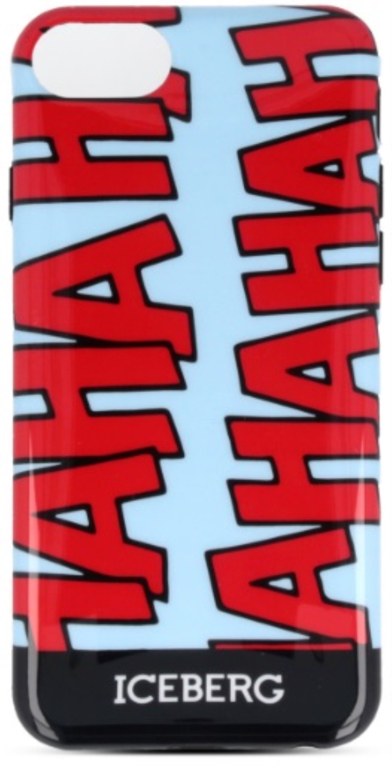 IPAINT Custodia cover per iPhone 6 / 6S / 7 Area Iceberg haha